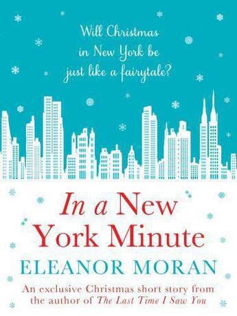 Couverture du livre « In a New York Minute » de Eleanor Moran aux éditions Quercus Publishing Digital