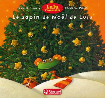 Couverture du livre « Le sapin de Noël de Lulu » de Daniel Picouly et Frederic Pillot aux éditions Magnard