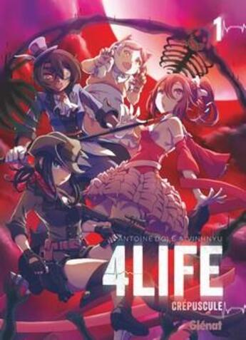 Couverture du livre « 4life Tome 1 : crépuscule » de Antoine Dole et Vinhnyu aux éditions Glenat