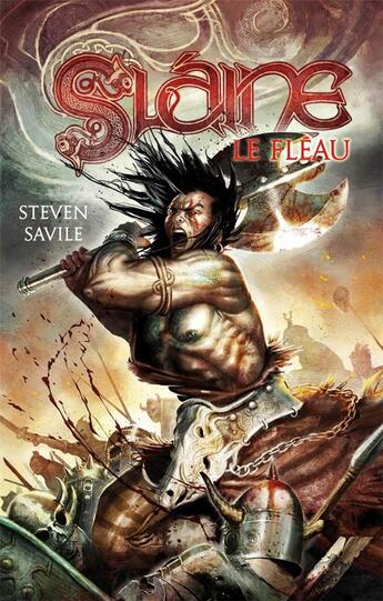 Couverture du livre « Sláine ; le fléau » de Steven Savile aux éditions Eclipse