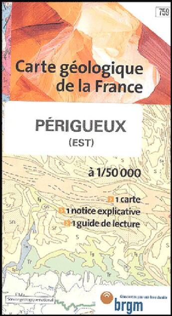 Couverture du livre « 00759 perigueux est » de  aux éditions Brgm