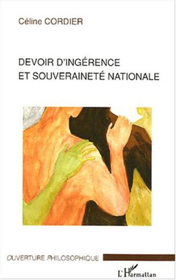 Couverture du livre « Devoir d'ingérence et souveraineté nationale » de Celine Cordier aux éditions L'harmattan