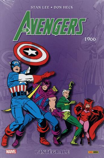 Couverture du livre « Avengers : Intégrale vol.3 : 1966 » de Don Heck et Stan Lee aux éditions Panini