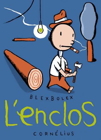 Couverture du livre « L'enclos » de Blexbolex aux éditions Cornelius