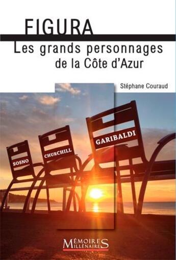 Couverture du livre « Figura ! les grands personnages de la Côte d'Azur » de Couraud Stephane aux éditions Memoires Millenaires