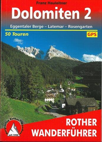 Couverture du livre « Dolomiten 2 » de Franz Hauleitner aux éditions Rother