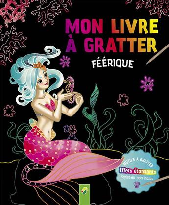 Couverture du livre « Mon livre à gratter féérique » de  aux éditions Schwager & Steinlein