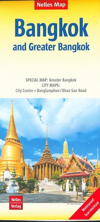 Couverture du livre « Bangkok and greater Bangkok » de  aux éditions Nelles