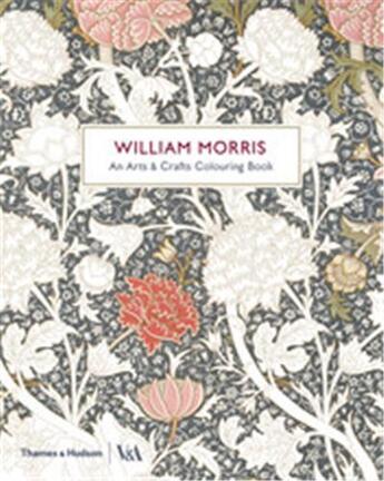 Couverture du livre « William morris & co an arts & crafts colouring book » de Victoria & Albert Mu aux éditions Thames & Hudson