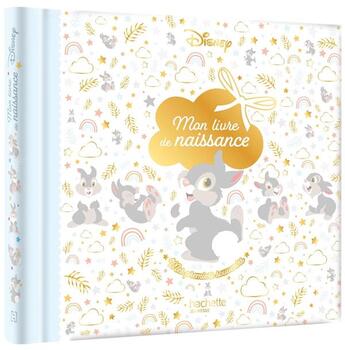 Couverture du livre « Mon livre de naissance » de Disney aux éditions Disney Hachette