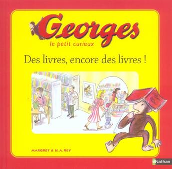 Couverture du livre « Des livres encore des livres » de Margret Rey aux éditions Nathan