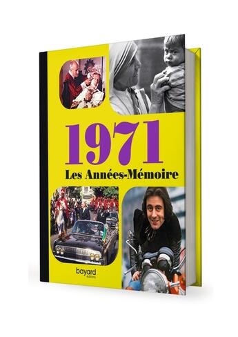 Couverture du livre « Les annees memoire 1971 » de  aux éditions Bayard