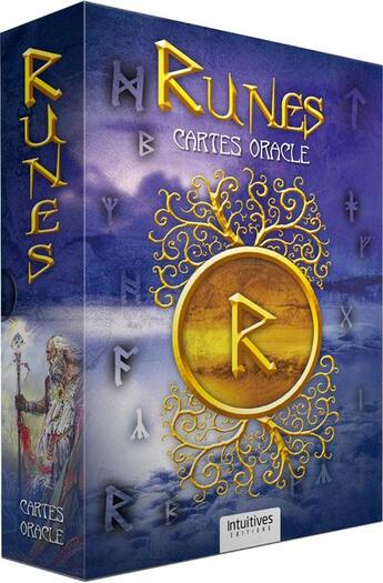 Couverture du livre « Runes cartes oracles » de Bianca Luna et Cosimo Musio aux éditions Editions Intuitives