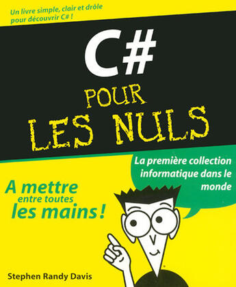 Couverture du livre « C# pour les nuls » de Davis Stephen Randy aux éditions First Interactive