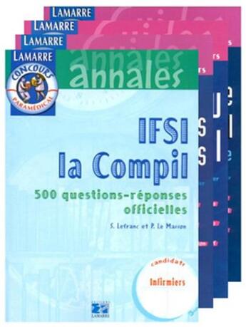 Couverture du livre « Pack entree libre en ifsi : la culture generale du concours ifsi 2e ed - l'oral du concours ifsi, la (2e édition) » de  aux éditions Lamarre