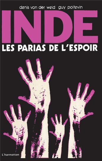 Couverture du livre « Inde, les parias de l'espoir » de Guy Poitevin aux éditions L'harmattan