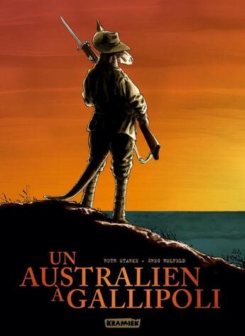 Couverture du livre « Un Australien à Gallipoli » de Ruth Starke et Greg Holfeld aux éditions Paquet