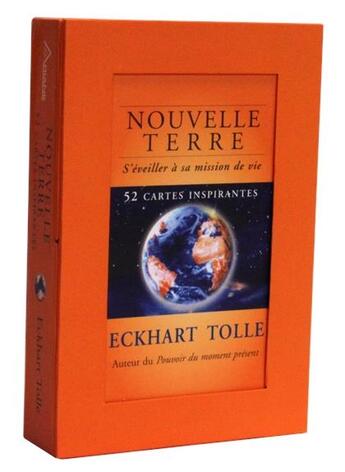 Couverture du livre « Cartes « nouvelle terre » » de Eckhart Tolle aux éditions Ariane