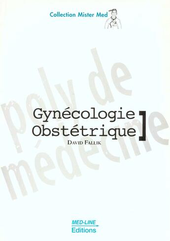 Couverture du livre « Gynécologie obstetrique » de David Fallik aux éditions Med-line