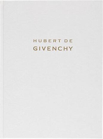 Couverture du livre « Hubert de givenchy » de  aux éditions Dap Artbook