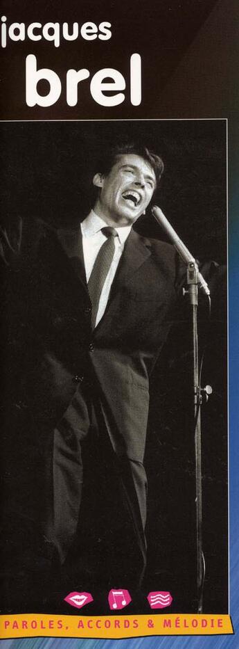 Couverture du livre « Jacques brel ; piano/chant/guitare » de Jacques Brel aux éditions Id Music