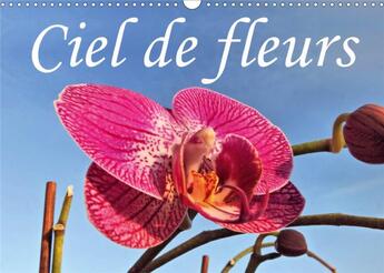 Couverture du livre « Ciel de fleurs (Calendrier mural 2020 DIN A3 horizontal) ; Beauté des fleurs sous un angle différent. (Calendrier mensuel, 14 Pages ) » de Frank Grabnar aux éditions Calvendo