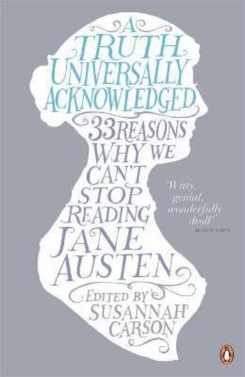 Couverture du livre « Truth Universally Acknowledged, A » de Susannah Carson aux éditions Adult Pbs