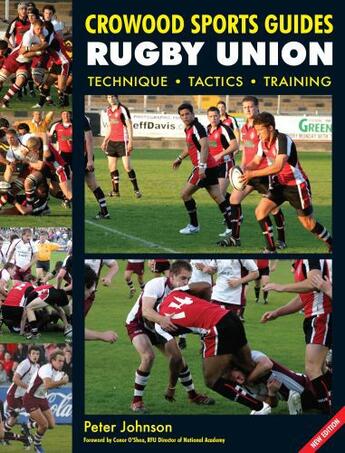 Couverture du livre « Rugby Union » de Johnson Peter aux éditions Crowood Press Digital