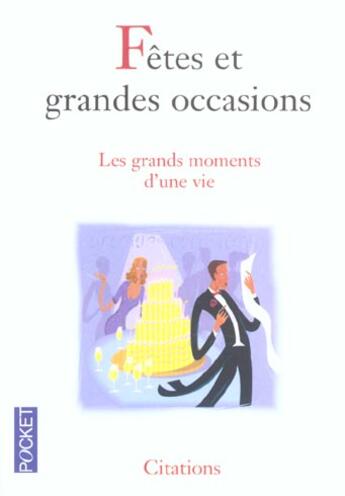 Couverture du livre « Fetes Et Grandes Occasions » de  aux éditions Pocket