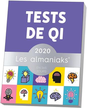 Couverture du livre « Almaniak tests de QI (édition 2020) » de  aux éditions Editions 365