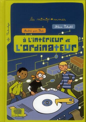 Couverture du livre « À l'intérieur de l'ordinateur » de Alain Schuhl et Stud aux éditions Le Pommier