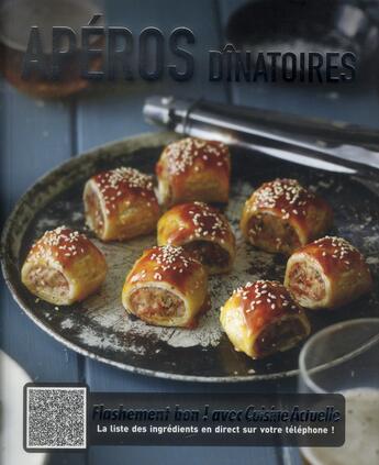 Couverture du livre « FLASHEMENT BON ; apéros dînatoires » de Carla Bardi aux éditions Cuisine Actuelle