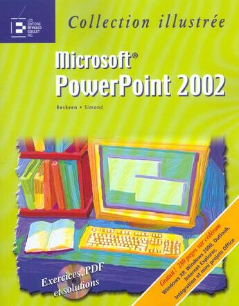 Couverture du livre « Powerpoint 2002 » de Beskeen aux éditions Reynald Goulet