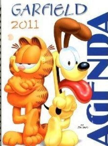 Couverture du livre « Garfield : agenda annuel (édition 2011) » de Jim Davis aux éditions Presses Aventure