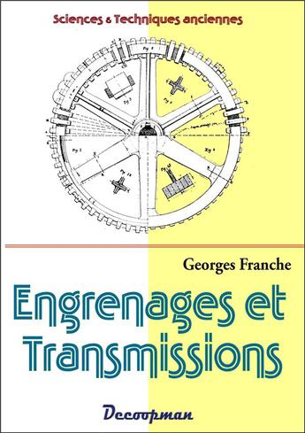 Couverture du livre « Engrenages et transmissions » de Georges Franche aux éditions Decoopman