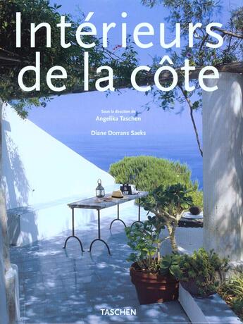 Couverture du livre « Ju-interieurs de la cote » de Diane Dorrans-Saeks aux éditions Taschen