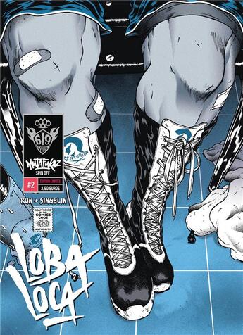 Couverture du livre « Mutafukaz' Loba Loca Tome 2 » de Guillaume Singelin et Run aux éditions Ankama