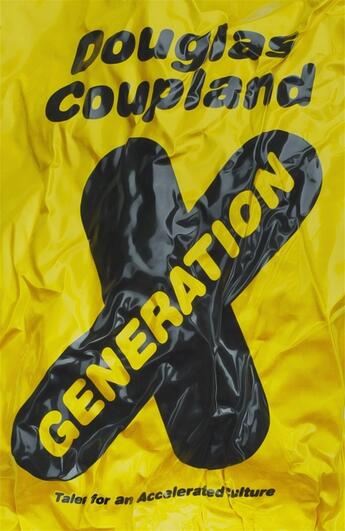 Couverture du livre « GENERATION X - TALES FOR AN ACCELERATED CULTURE » de Douglas Coupland aux éditions Abacus