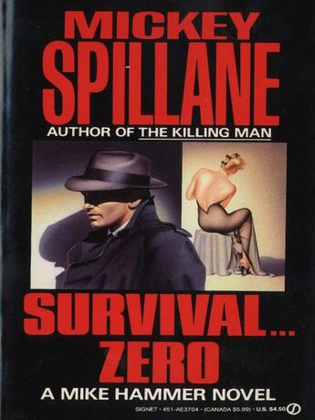 Couverture du livre « Survival Zero » de Mickey Spillane aux éditions Penguin Group Us