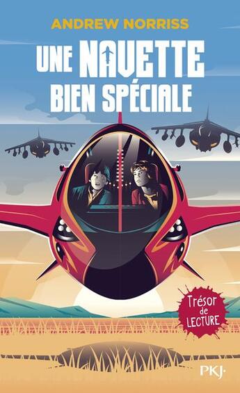 Couverture du livre « Une navette bien spéciale » de Andrew Norriss aux éditions Pocket Jeunesse