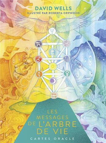 Couverture du livre « Les messages de l'arbre de vie : Cartes oracle » de David Wells aux éditions Vega