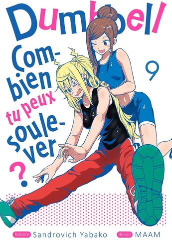 Couverture du livre « Dumbbell : combien tu peux soulever ? Tome 9 » de Sandrovich Yabako et Maam aux éditions Meian