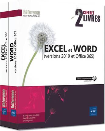 Couverture du livre « Excel et Word (versions 2019 et Office 365) » de  aux éditions Eni