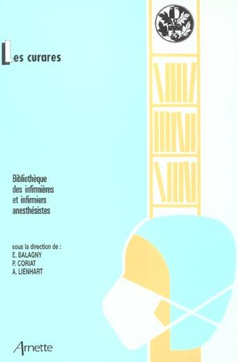 Couverture du livre « Les curares jepu 2003 » de Balagny aux éditions Arnette