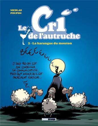 Couverture du livre « Le cri de l'autruche Tome 2 ; la harangue du mouton » de Poupon aux éditions Glenat