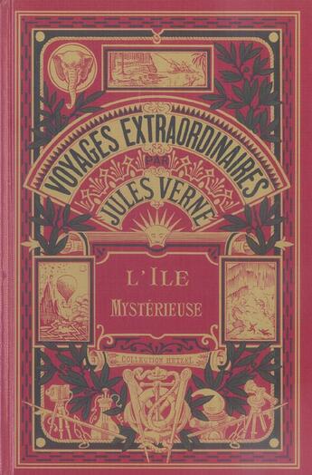 Couverture du livre « Ile mysterieuse (l) t2 » de Jules Verne aux éditions Elcy Jeunesse