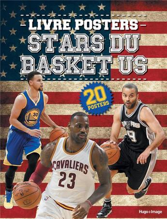 Couverture du livre « Livre posters stars du basket US » de  aux éditions Hugo Image