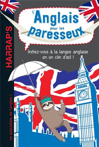 Couverture du livre « L'anglais pour les paresseux » de  aux éditions Harrap's