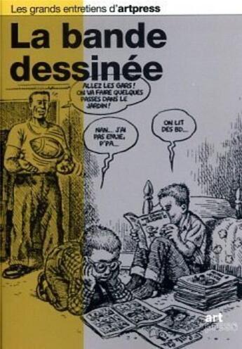 Couverture du livre « La bande dessinée » de Philippe Ducat et Collectif aux éditions Art Press