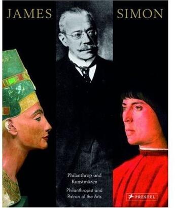 Couverture du livre « James simon philanthropist /anglais/allemand » de Bernd Schultz aux éditions Prestel